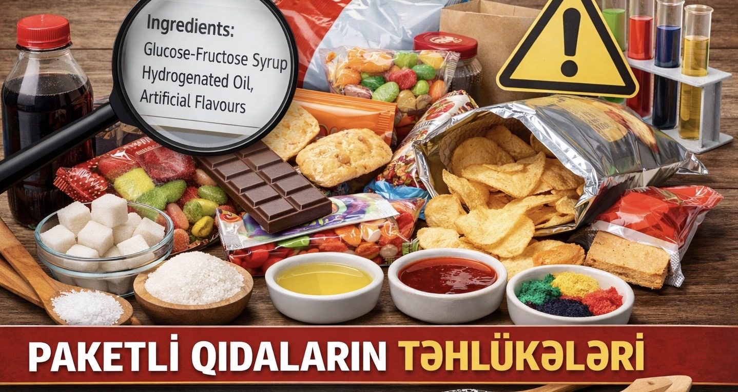 Paketdə satılan qidalar təhlükəlidirmi?