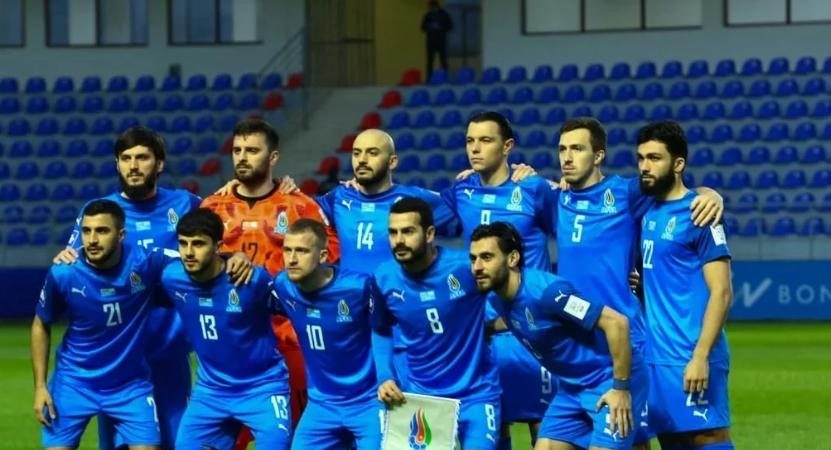 Azərbaycan millisi FIFA reytinqində üç pillə irəliləyib