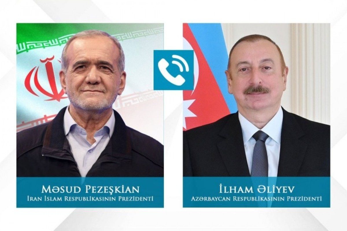 Məsud Pezeşkian Prezident İlham Əliyevə zəng edib
