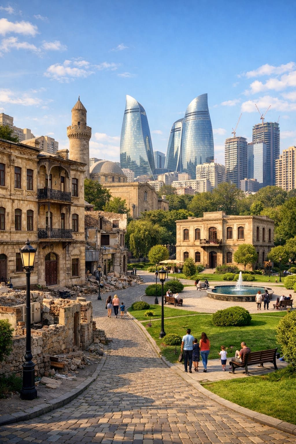 Tarix və müasirliyin vəhdəti – Köhnə məhəllələrin yenilənməsi və tarixi irsin qorunması