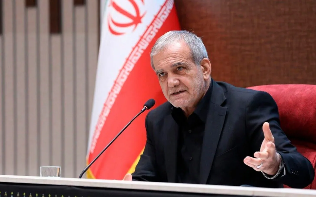 Pezeşkian Qızıl Aypara Cəmiyyətinə təşəkkür edib