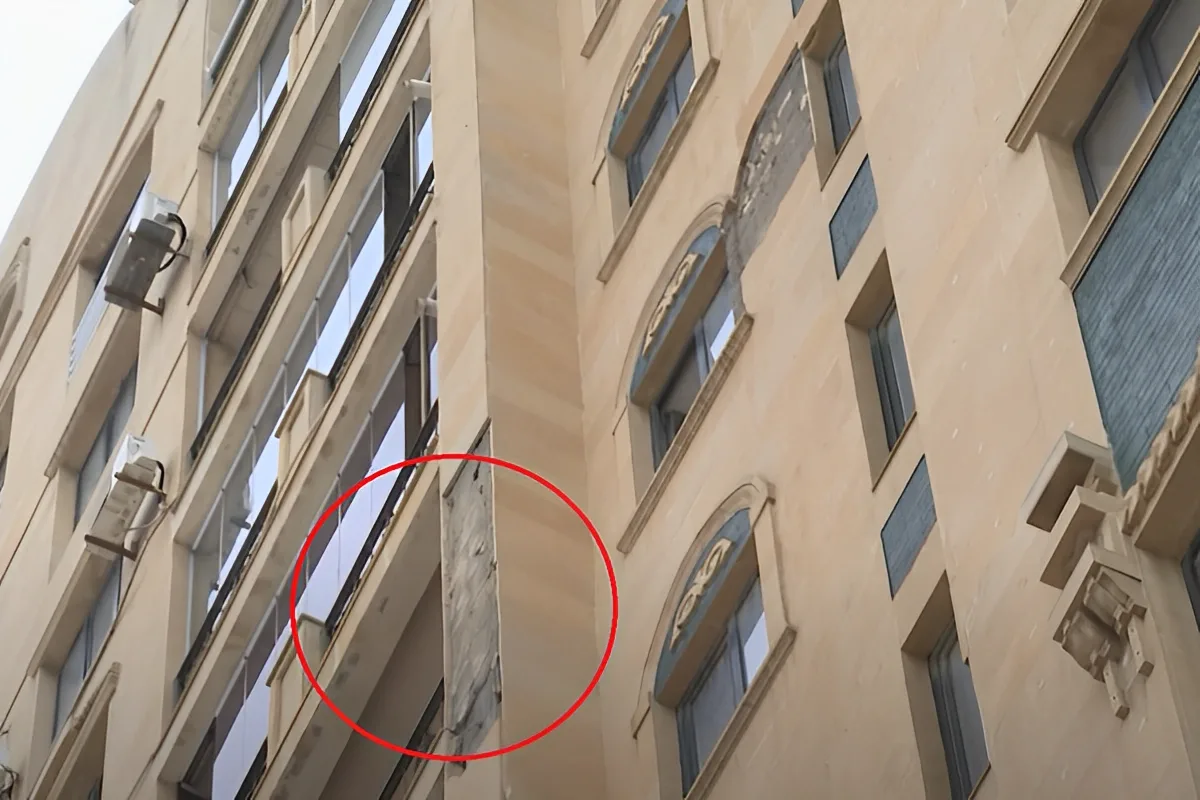 &Ccedil;oxmərtəbəli binalarda &uuml;zl&uuml;k daşlarının qopması təhl&uuml;kəsi- NƏZARƏT YETƏRLİ QƏDƏR OLUNURMU?
