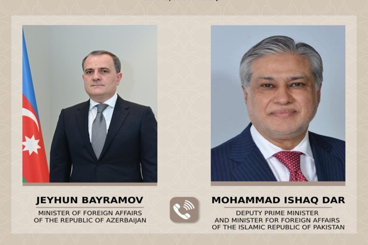 Ceyhun Bayramov Pakistanın ABŞ-İran atəşkəsinin əldə edilməsində rolunu yüksək qiymətləndirib