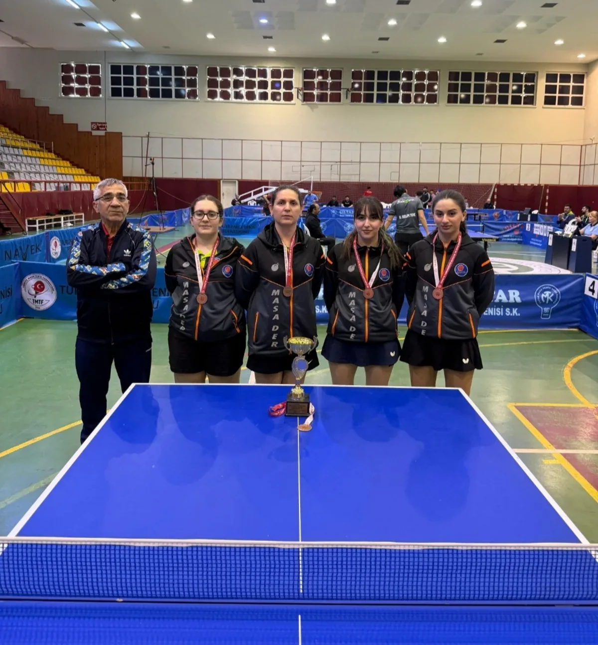 Azərbaycan stolüstü tennisçiləri Türkiyə Superliqasının mükafatçısı olublar