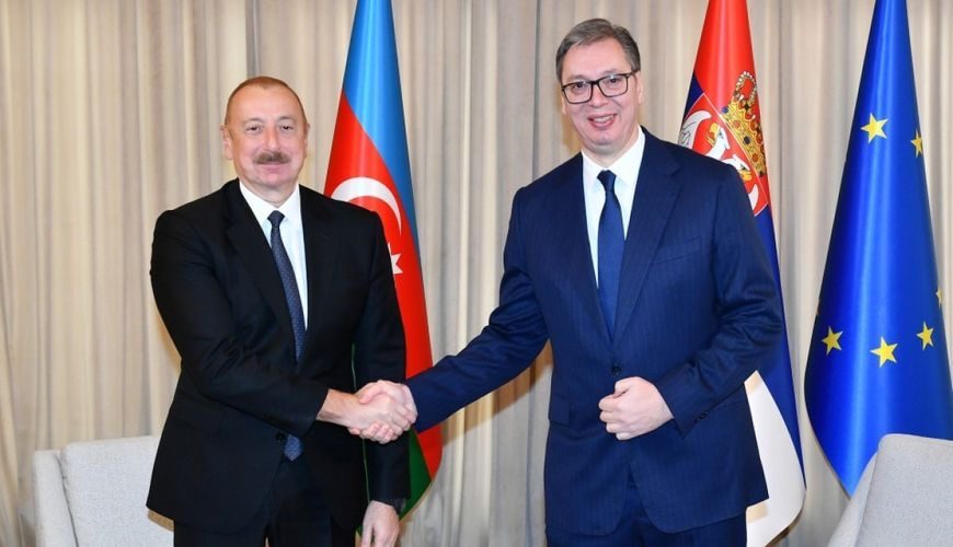 İlham Əliyev və Aleksandar Vuçiçdən strateji tərəfdaşlıq mesajı