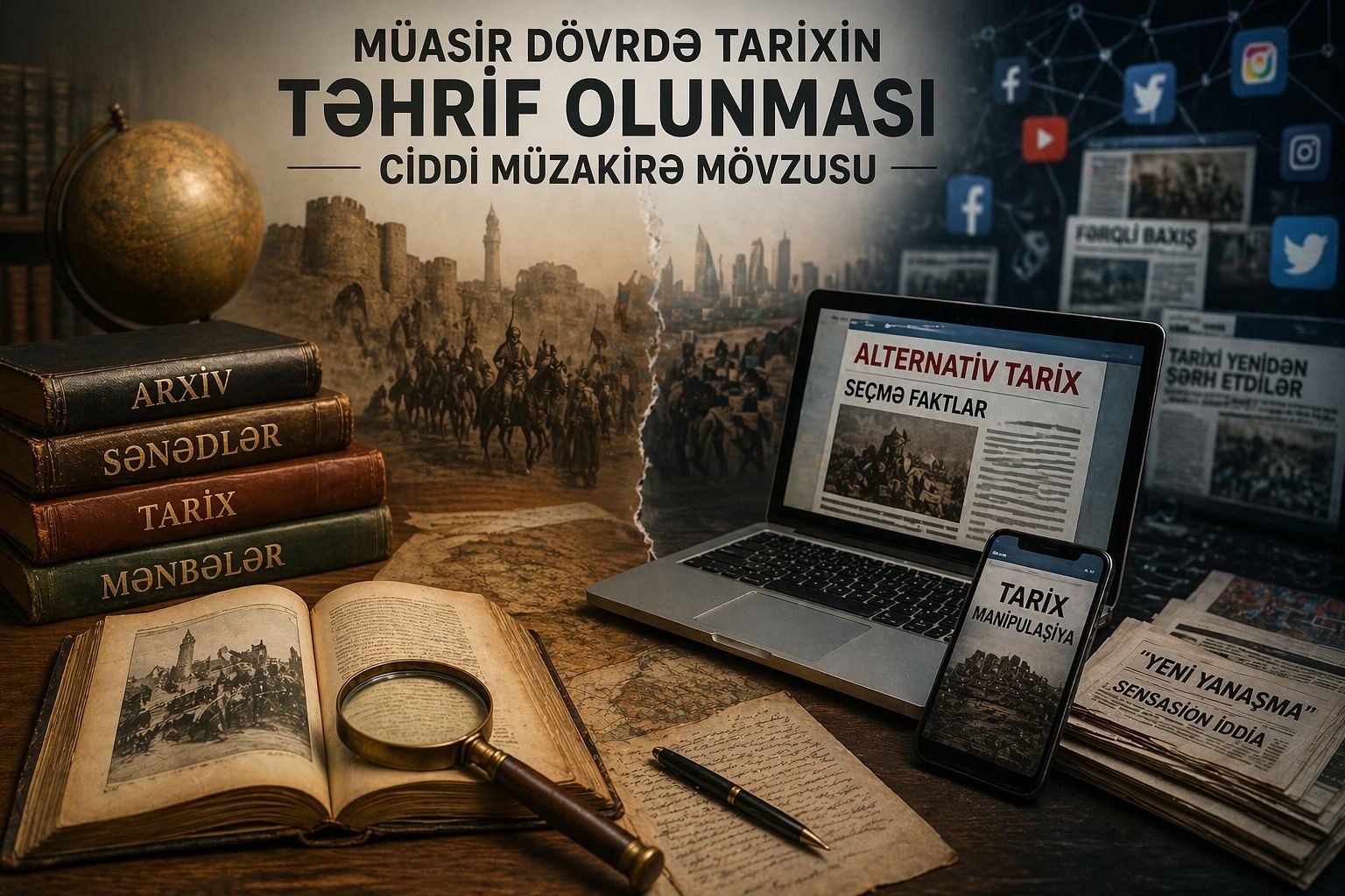 Müasir dövrdə tarixin təhrif olunması və saxtalaşdırılması ciddi müzakirə mövzusuna çevrilib