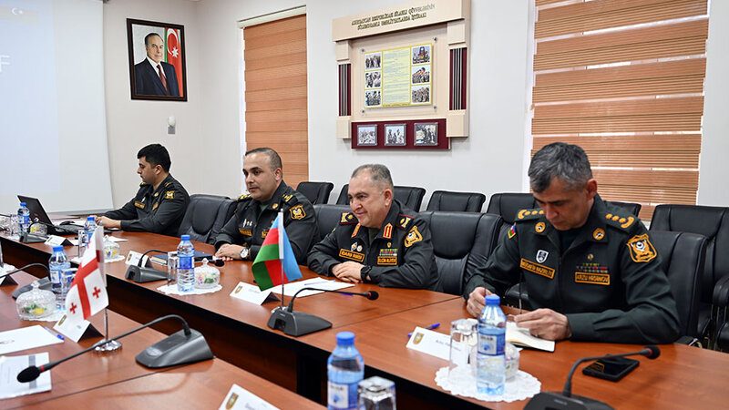 Azərbaycan və Gürcüstanın hərbi hüquqşünaslarının işgüzar görüşü keçirilib