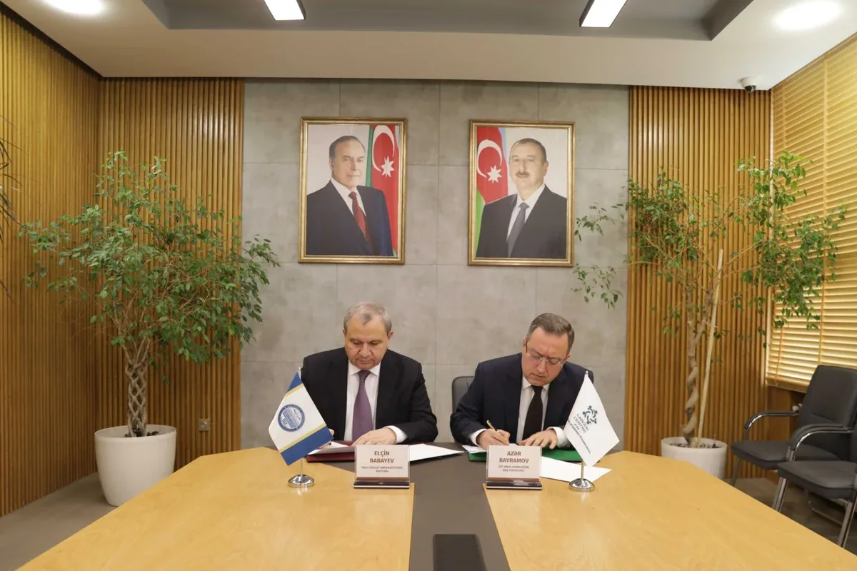 BDU və İƏT-nin Əmək Mərkəzi arasında anlaşma memorandumu imzalanıb