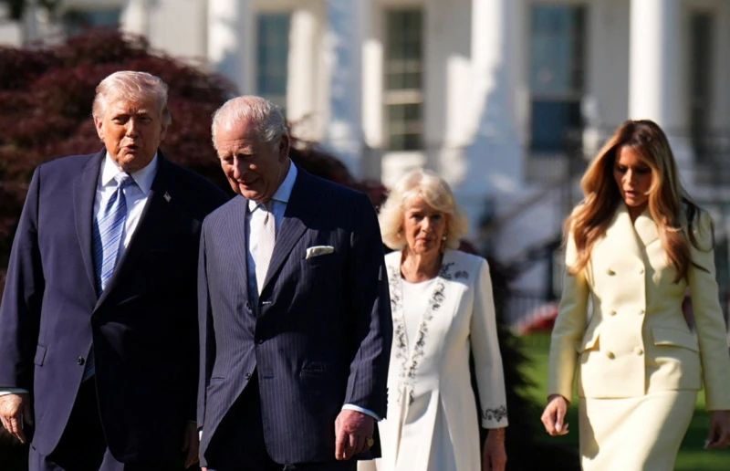 İngiltərə Kralı III Çarlzın ABŞ səfəri başlayıb