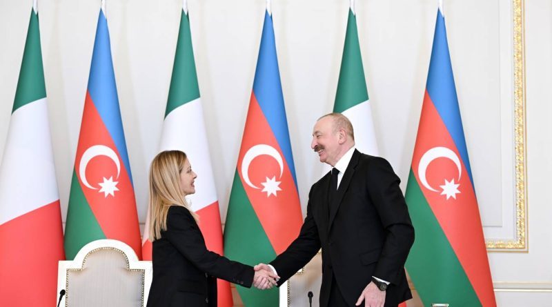 Azərbaycan və İtaliya arasında strateji tərəfdaşlığın yeni mərhələsi