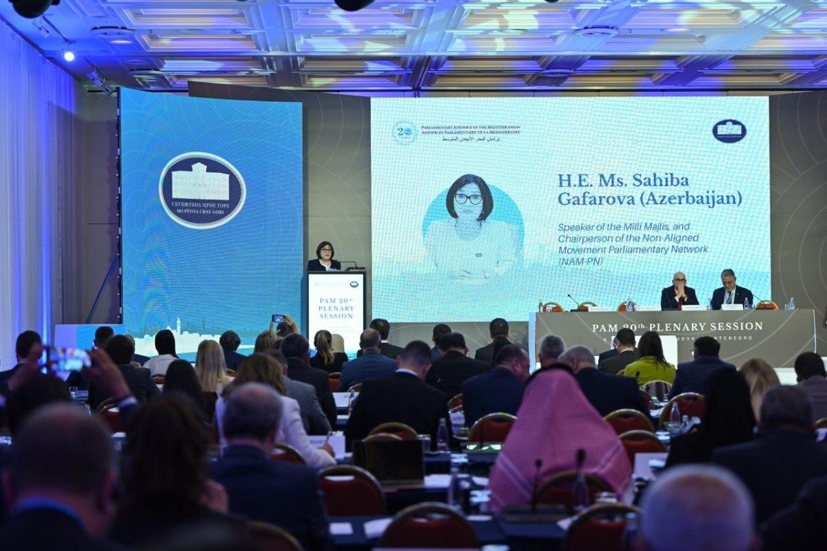 Milli Məclisin sədri Aralıq Dənizi Parlament Assambleyasının sammitində iştirak edib 