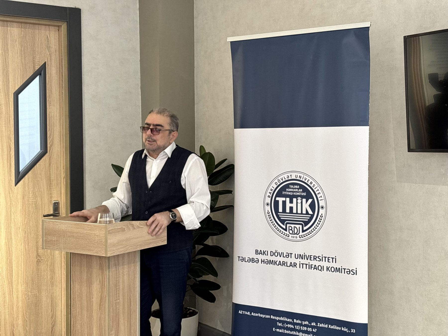 “Professor Nəsir İmanquliyev dərsləri” layihəsində növbəti görüş