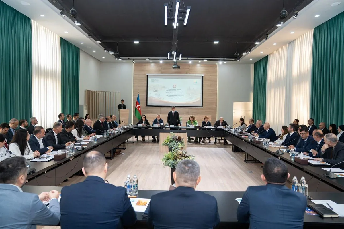 WUF13 çərçivəsində "Dağ-mədən işlərinin şəhərsalma həllərində yeri və rolu" mövzusunda tədbir keçirilib