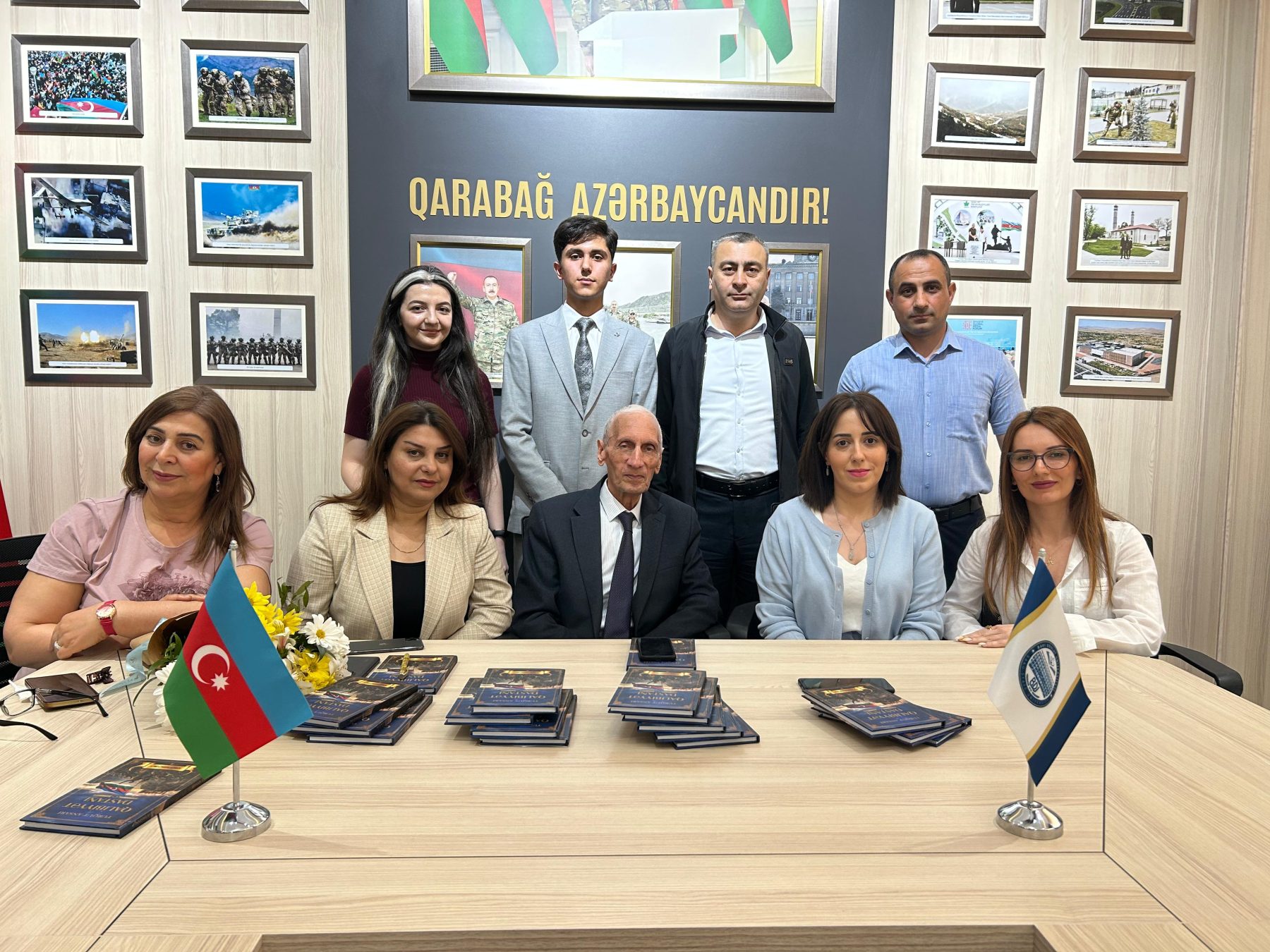 Jurnalistika fakültəsinin tələbəsinin "Qalibiyyət dastanı" kitabının təqdimat mərasimi keçirilib