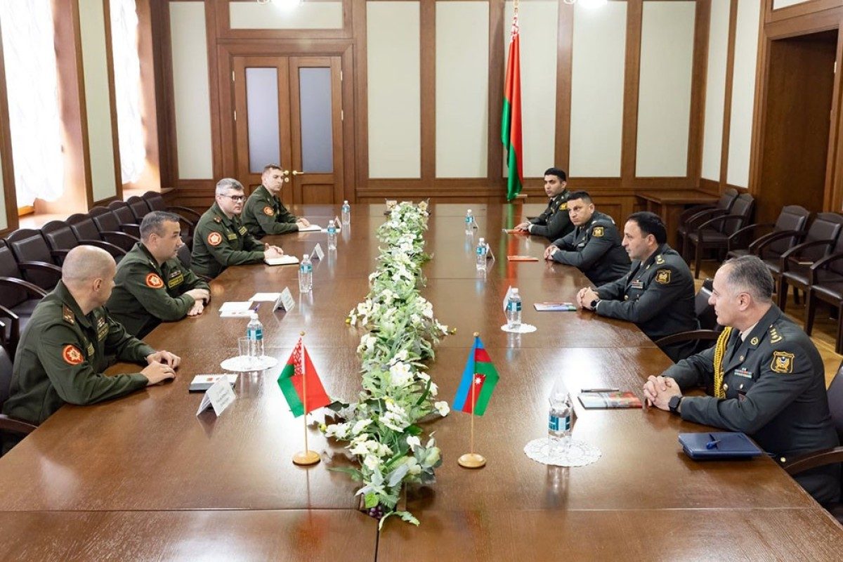 Azərbaycan və Belarus MN-in hərbi informasiya nümayəndələrinin işçi görüşü keçirilib
