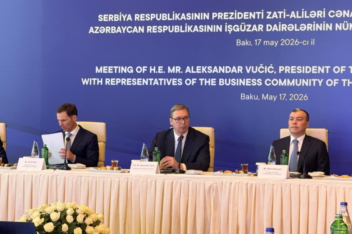 Serbiya Prezidenti: Azərbaycanla ticarət d&ouml;vriyyəmiz bug&uuml;nk&uuml; səviyyədən beş dəfə &ccedil;ox olmalıdır
