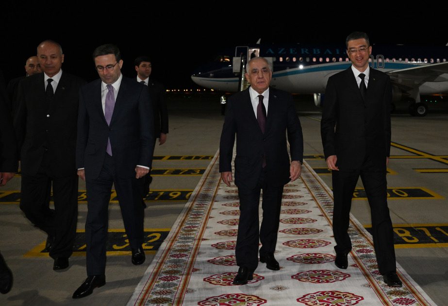Baş nazir Əli Əsədov MDB toplantısında iştirak etmək &uuml;&ccedil;&uuml;n T&uuml;rkmənistana səfər edib
