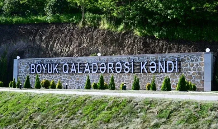 Şuşanın bu kəndində Bayraq meydanı yaradılıb