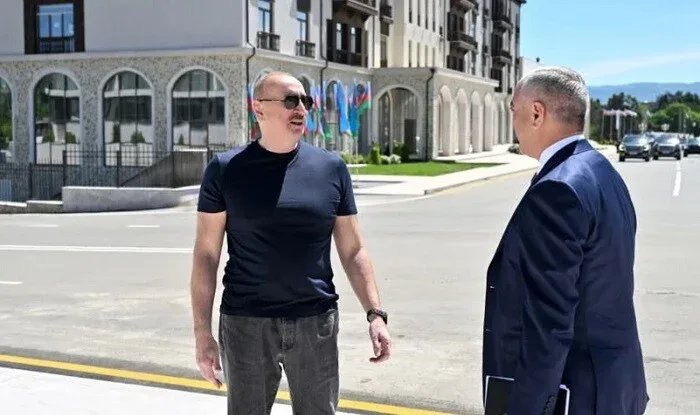 Prezident Xankəndi Mədəniyyət Mərkəzinin açılışında