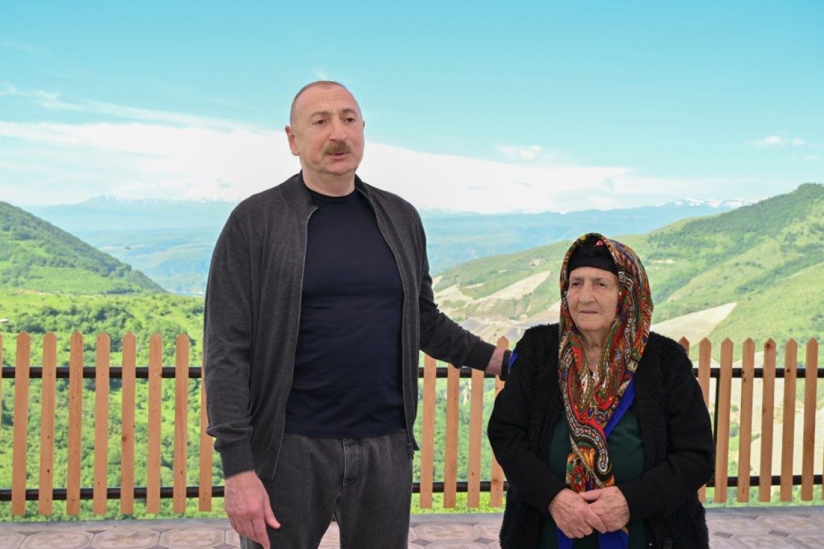 Prezident: Bu gün Azərbaycan ərazisində hər qarış torpaq bizim nəzarətimizdədir