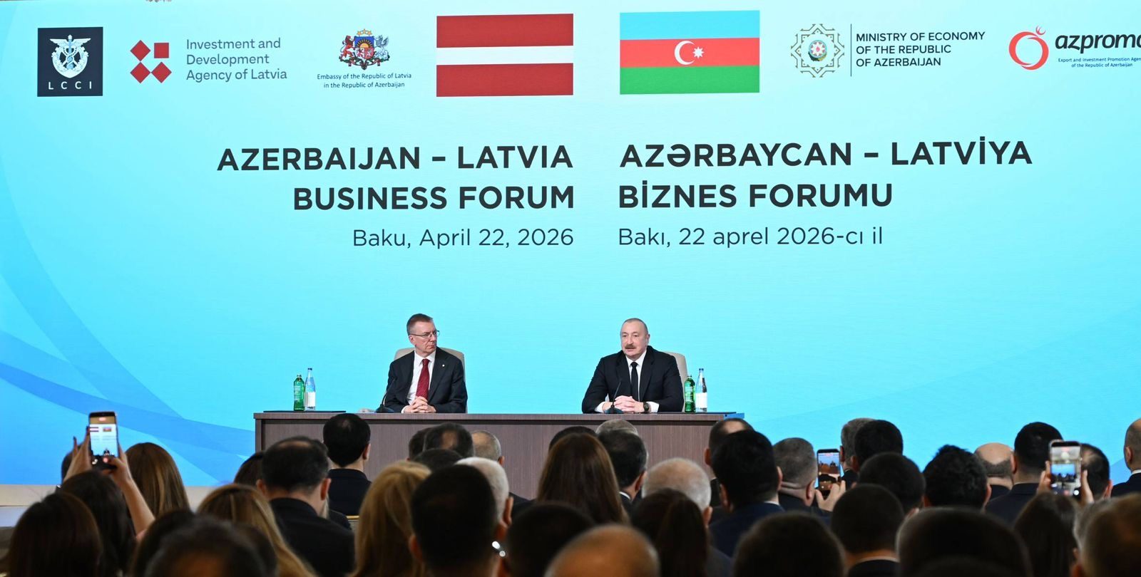 Azərbaycan Prezidenti İlham Əliyev Latviyaya rəsmi səfərə dəvət olunub
