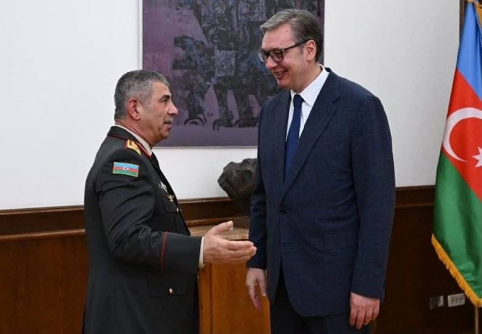Aleksandr Vuçiç Zakir Həsənovu qəbul edib - ŞƏRH