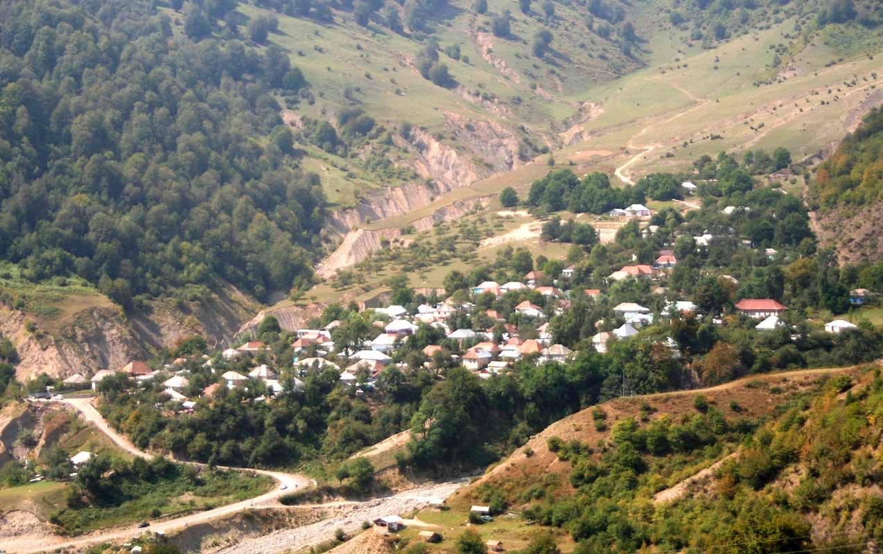 Qusarın Laza kəndində sürüşmə olub