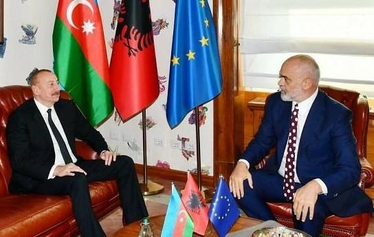 Edi Rama İlham Əliyevi təbrik edib