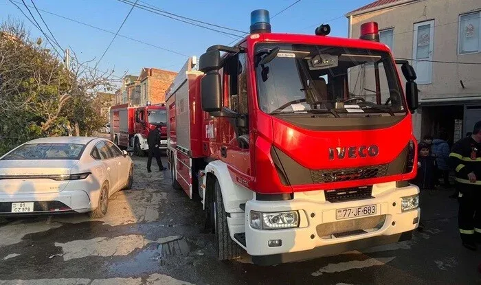 DOST mərkəzi yanır