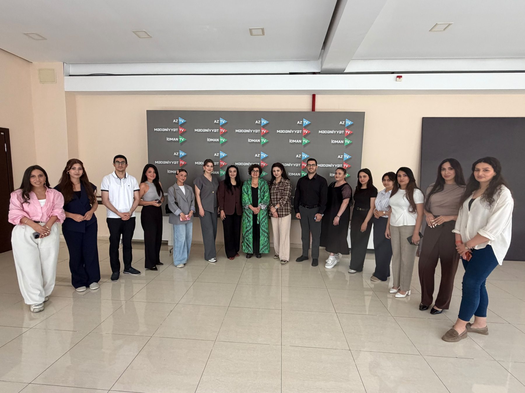 Özbəkistan nümayəndələri Teleradio Akademiyasında