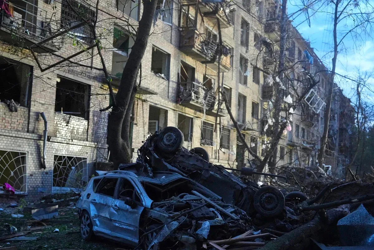 Rusiya ordusu Kiyevə ballistik raketlə hücum edib
