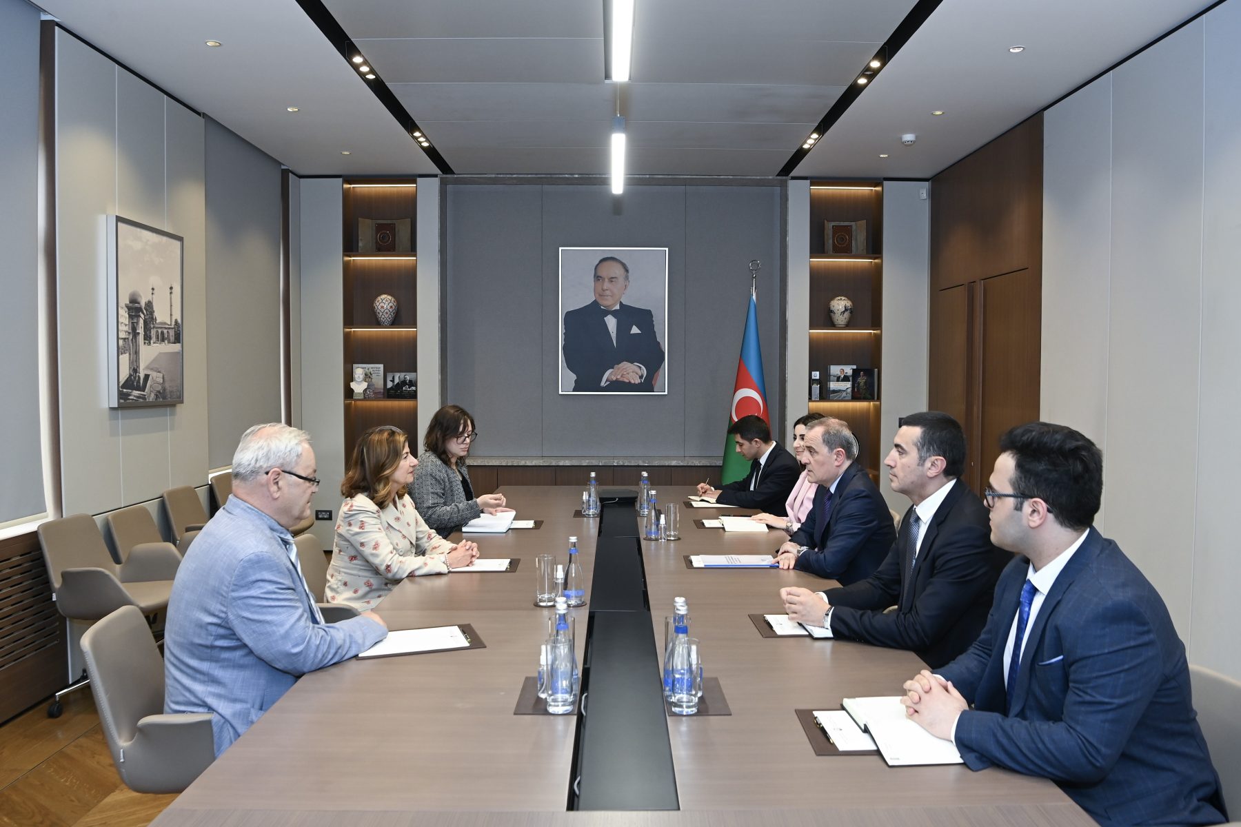 Ceyhun Bayramov ICMP-in baş direktoru Katrin Bomberger ilə görüşüb