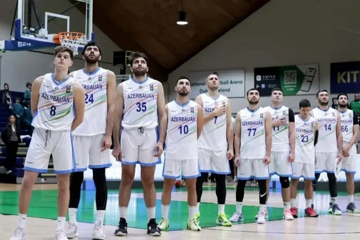 Azərbaycanın basketbol millisi İrlandiya seçməsinə məğlub olub