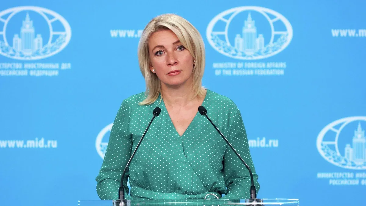 Zaxarova: İsveçin Moskvadakı səfiri Rusiya XİN-ə çağırılıb