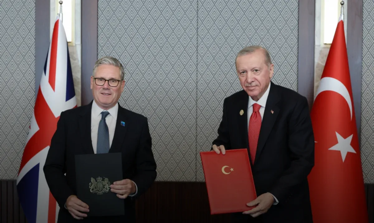 Türkiyə və Böyük Britaniya təhlükəsizlik və müdafiə tərəfdaşlığı müqaviləsi imzalayıb