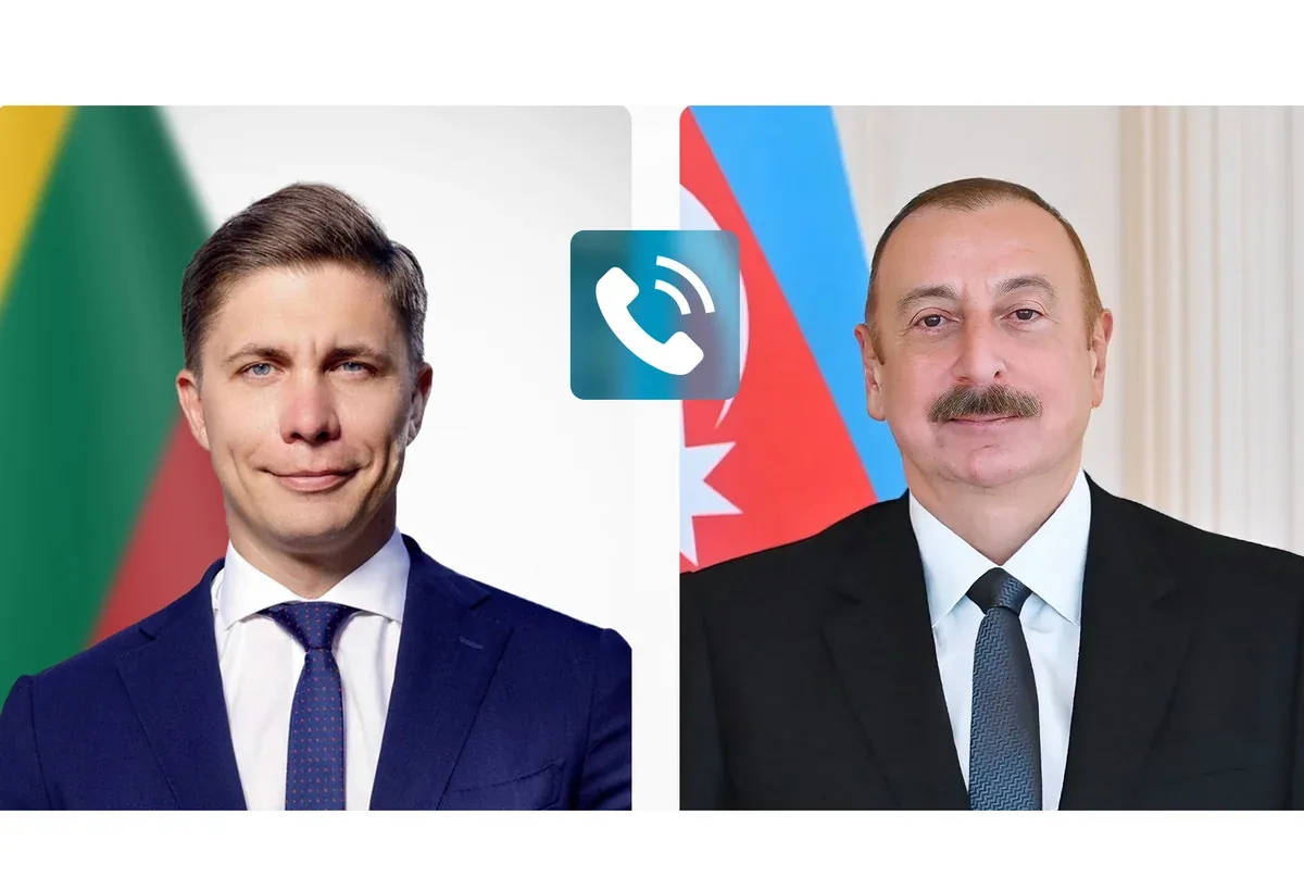 İlham Əliyev Litva Baş naziri ilə enerji sahəsində əməkdaşlığı müzakirə edib