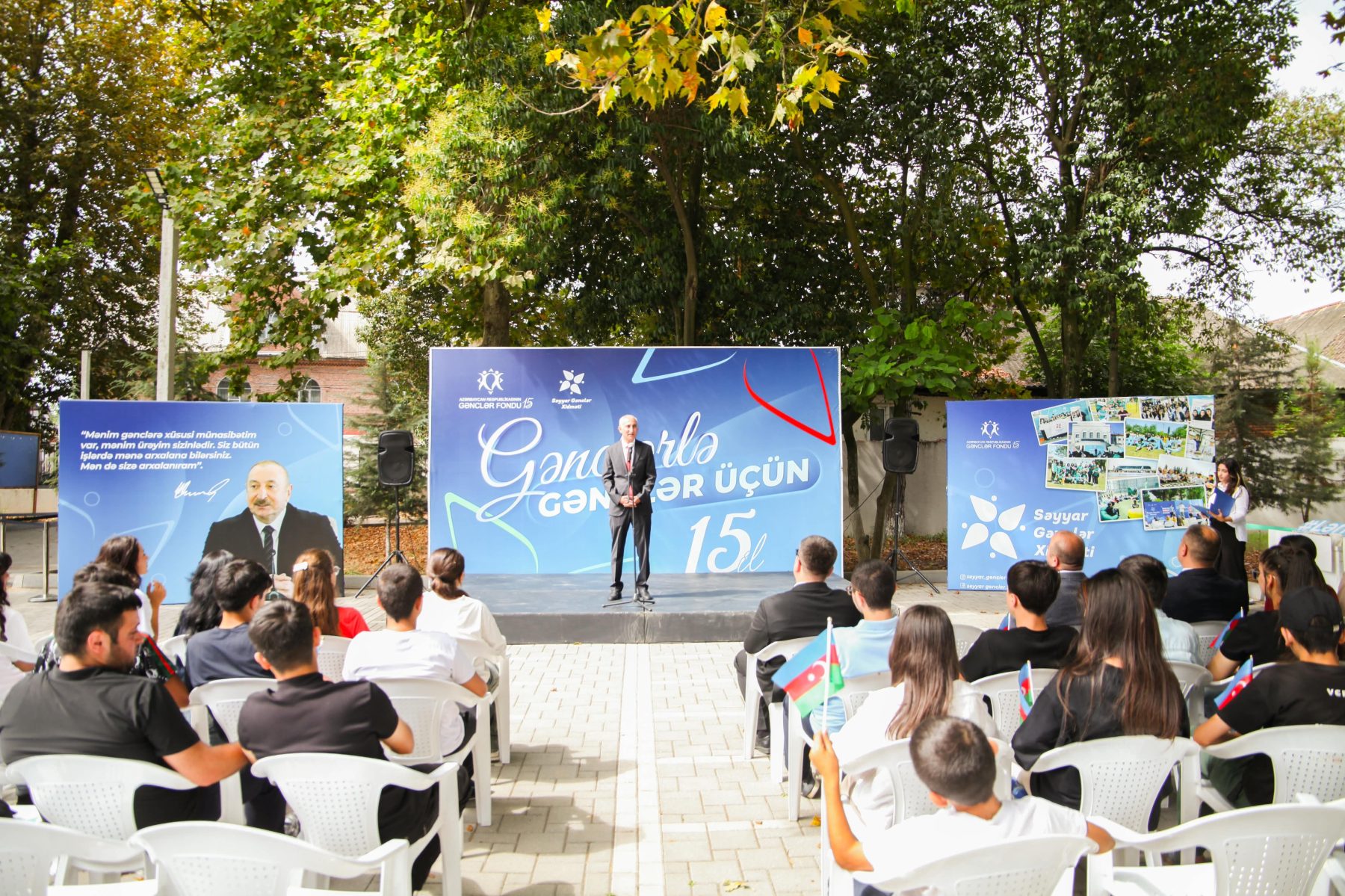 “Səyyar Gənclər Xidməti” layihəsinin növbəti dayanacağı Lənkəran olub