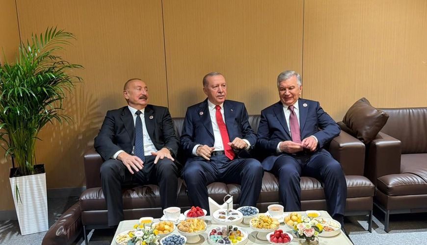Azərbaycan, Türkiyə, Özbəkistan və İran prezidentlərinin Bişkek görüşü - DETALLAR