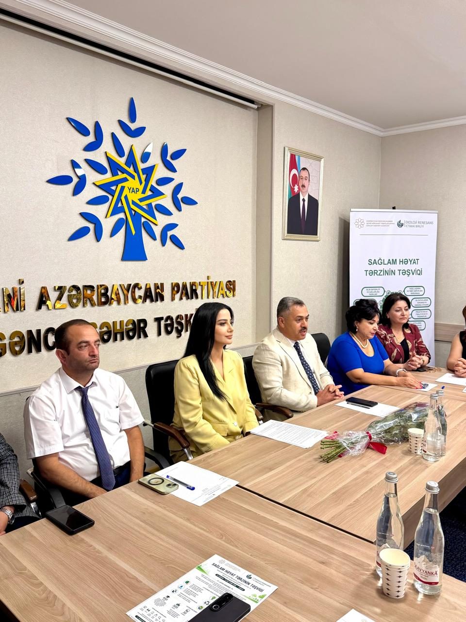 Gəncədə “sağlam həyat tərzinin təşviqi” layihəsinin açılışı olub.