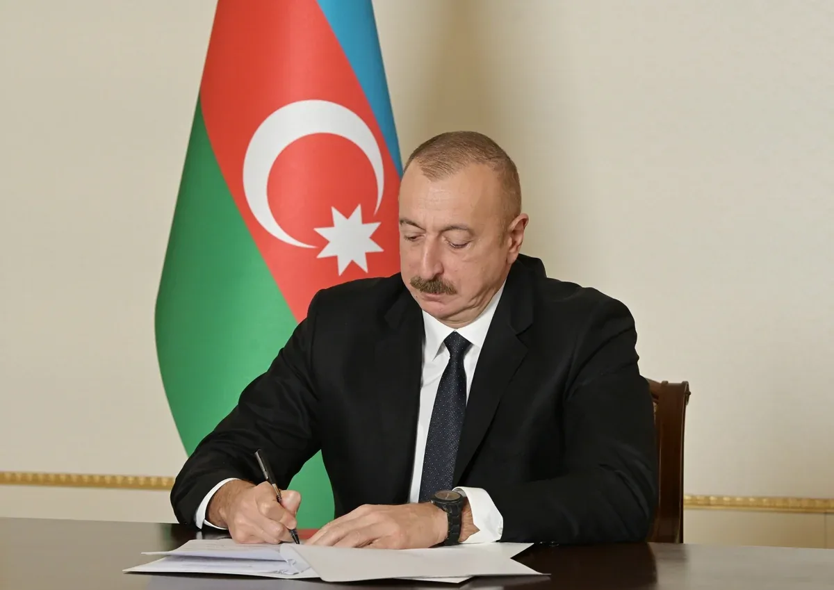 Prezident fərman imzalayıb

