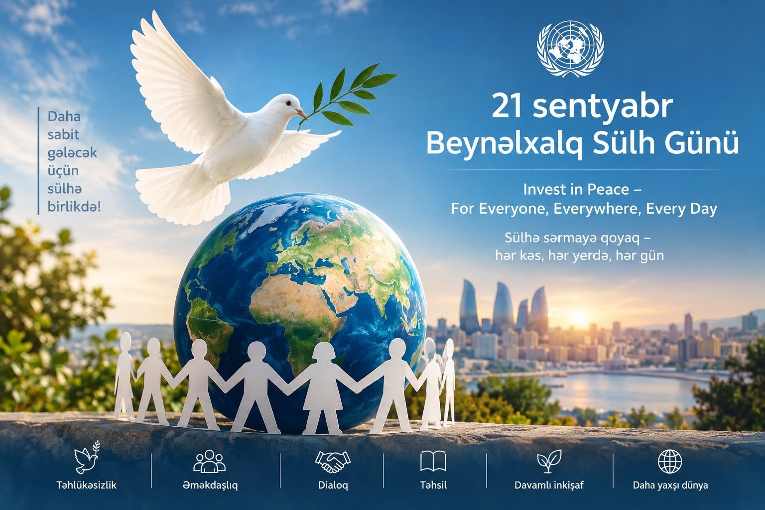 21 sentyabr – Beynəlxalq Sülh Günü