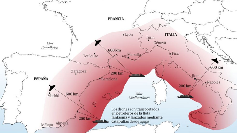 Rusiyanın İspaniya, Fransa və İtaliyaya hücumu ilə bağlı xəbərdarlıq edilib