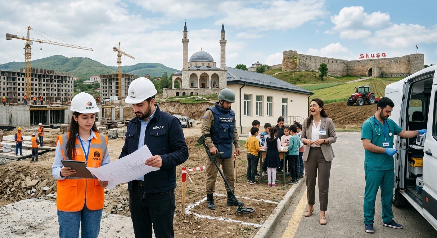 Qarabağ və Şərqi Zəngəzurda kadrlara artan tələbat: Hansı sahələrdə mütəxəssis çatışmazlığı var?