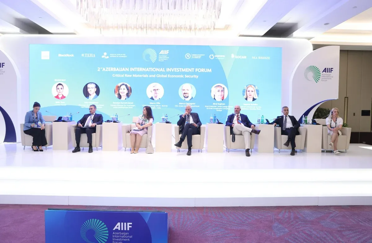 Kritik xammal resurslarının iqtisadi təhlükəsizlikdə rolu müzakirə olunub