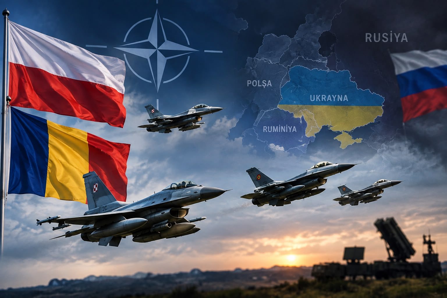 Polşa və Rumıniyanın aviasiyanı havaya qaldırması nə deməkdir? – Ekspertdən açıqlama