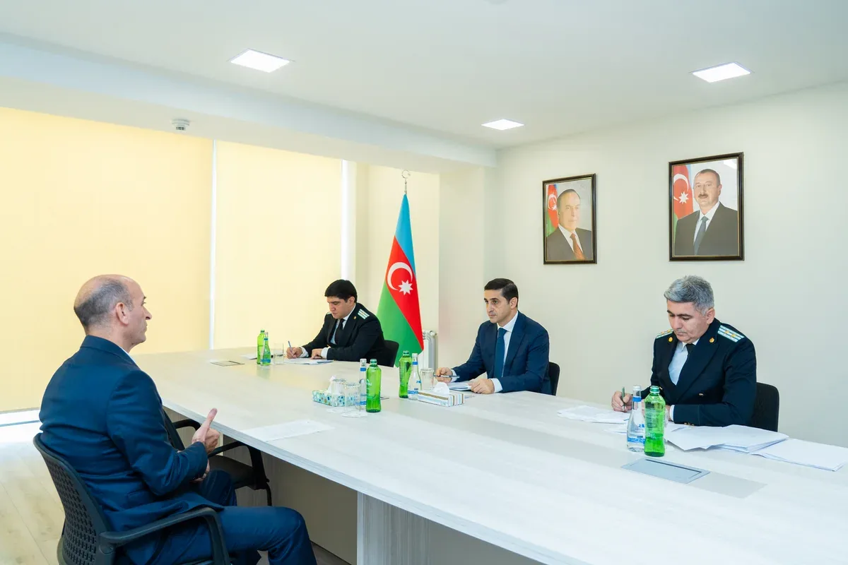 Fərid Əhmədov Xankəndi şəhərində vətəndaşları qəbul edib