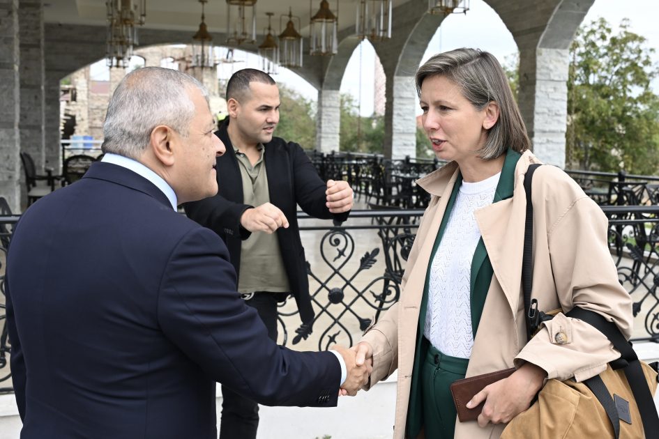 Avropa İttifaqı Şurasının üzvləri işğaldan azad olunmuş ərazilərə səfər ediblər