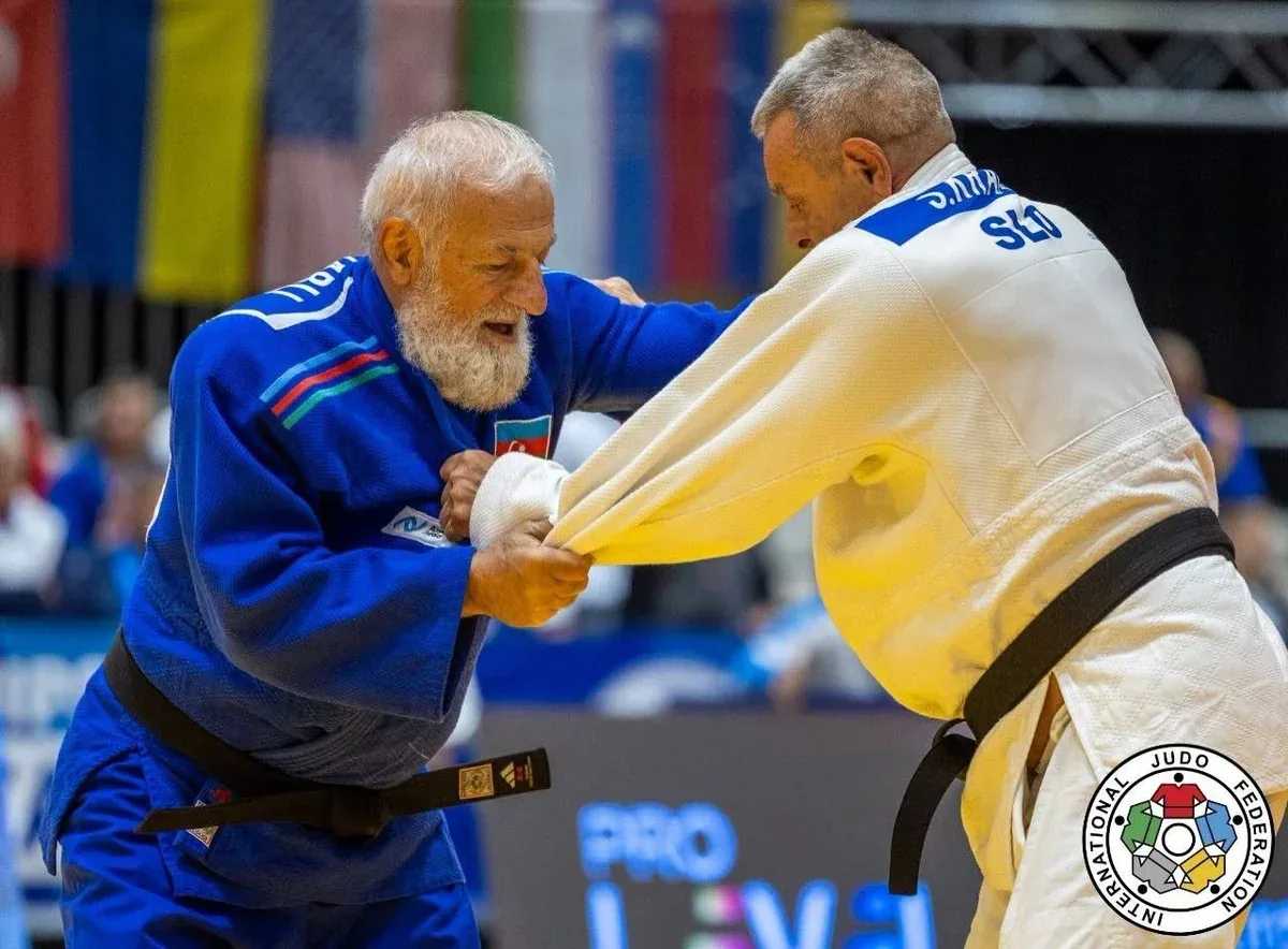 Azərbaycanın veteran cüdoçusu Fərhad Rəcəbli 12-ci dəfə Avropa çempionu olub