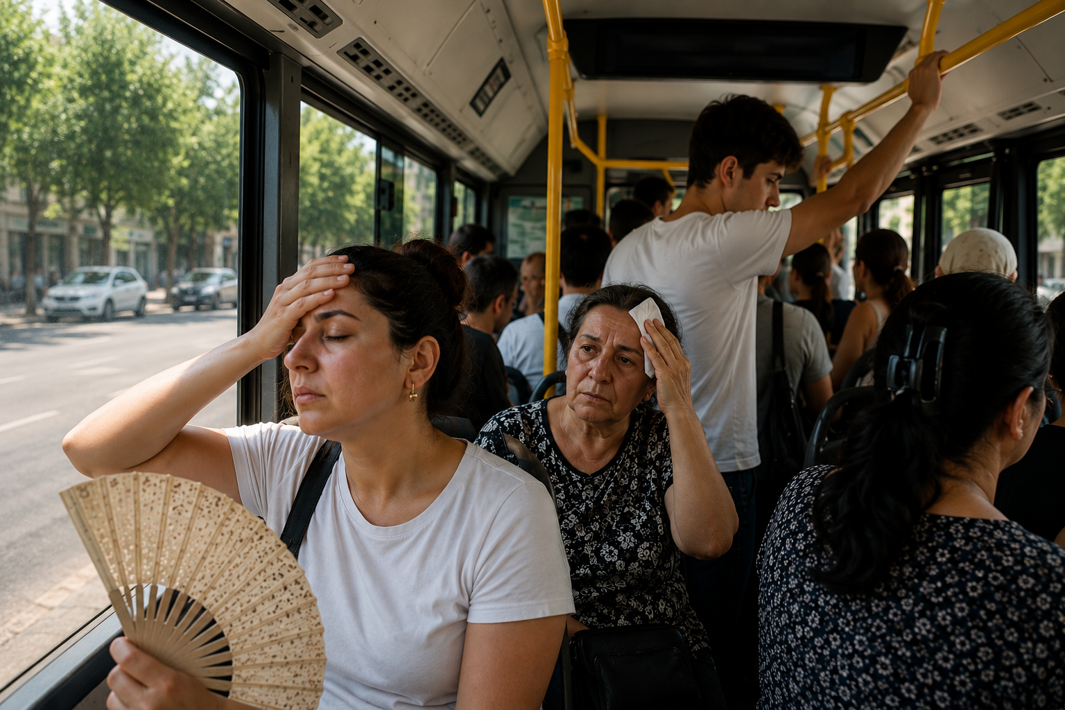 İsti havada sərnişin əziyyəti: İctimai nəqliyyatda kondisionerlər niyə işləmir?
